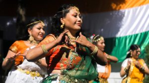 Un grupo de mujeres de India