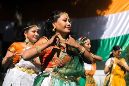 Un grupo de mujeres de India