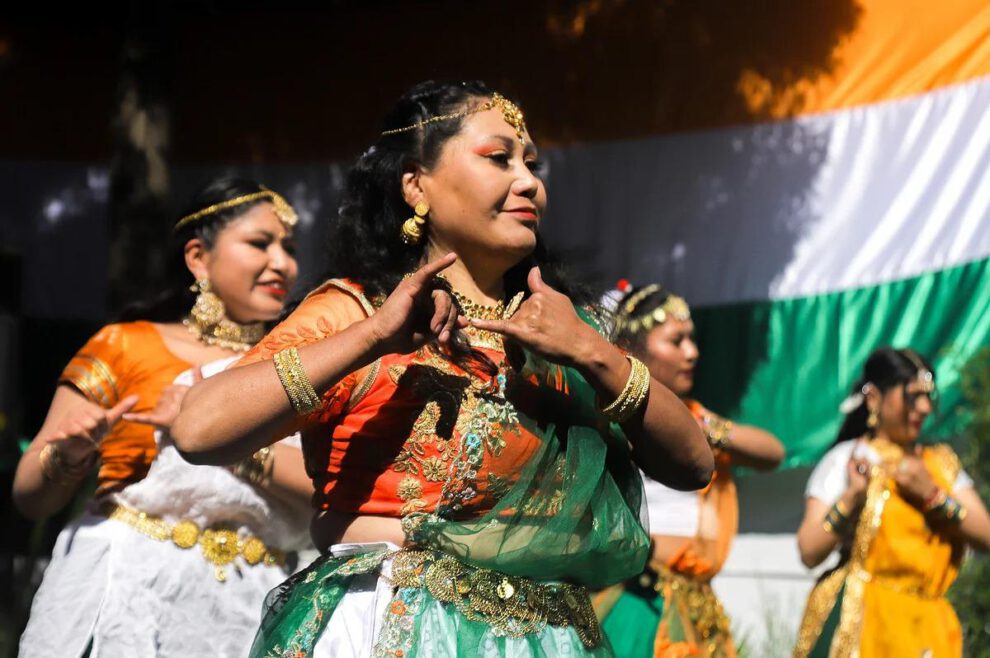 Un grupo de mujeres de India