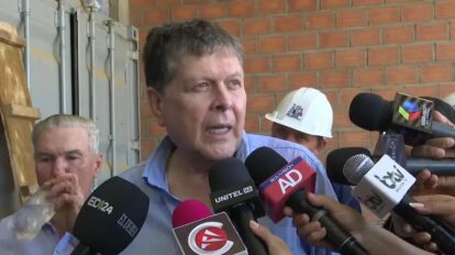 El ministro de Hidrocarburos, Marcelo Blanco Quintanilla