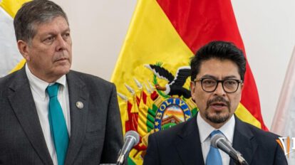 Los ministros de Hidrocarburos y de la Presidencia presentaron el DS 5676