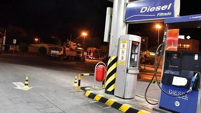 Una estacion de servicio