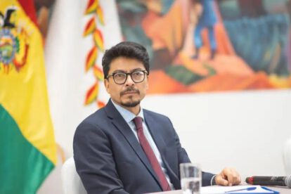 Ministro de la Presidencia Fernando Aramayo