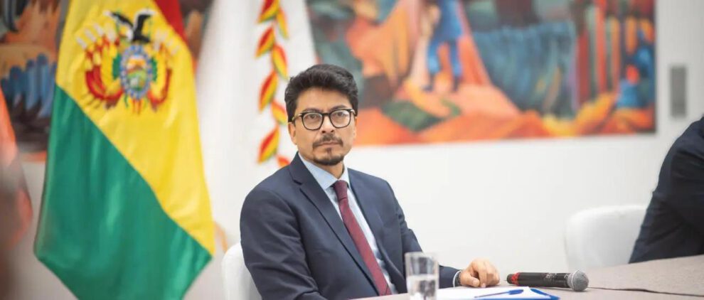Ministro de la Presidencia Fernando Aramayo