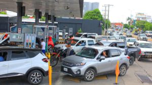 filas por combustible
