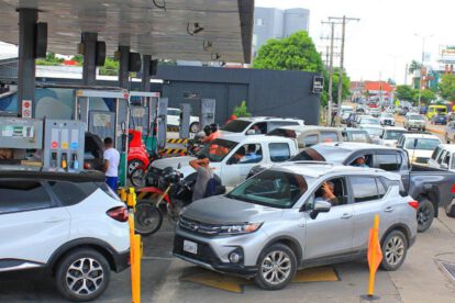 filas por combustible