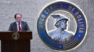 El presidente del Banco Central de Bolivia, David Espinoza