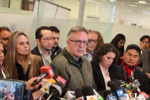 La alianza Unidad en conferencia de prensa