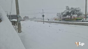 La nevada afectó a algunos municipios del departamento de Oruro