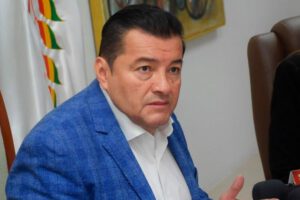 El exalcalde de Santa Cruz de la Sierra, Jhonny Fernández