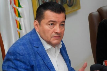 El exalcalde de Santa Cruz de la Sierra, Jhonny Fernández