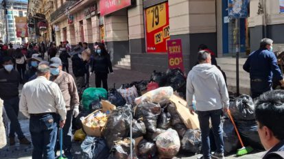 Varios sectores de la ciudad de La Paz están infestadas de basura