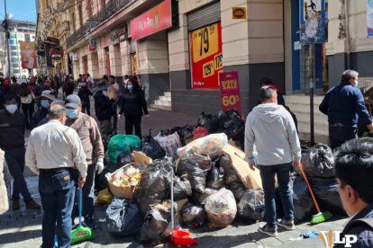 Varios sectores de la ciudad de La Paz están infestadas de basura