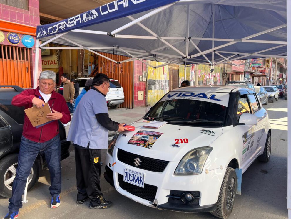 Automovilismo orureño prepara su segunda competencia departamental con la prueba en Sacaca