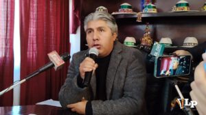 El gobernador de Oruro, Edgar Sánchez