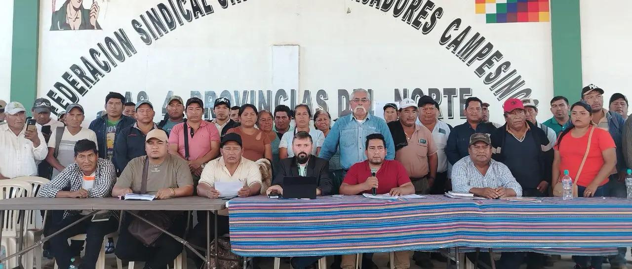 Sectores campesinos dieron un plazo de 48 horas para la eliminación del DS 5676A