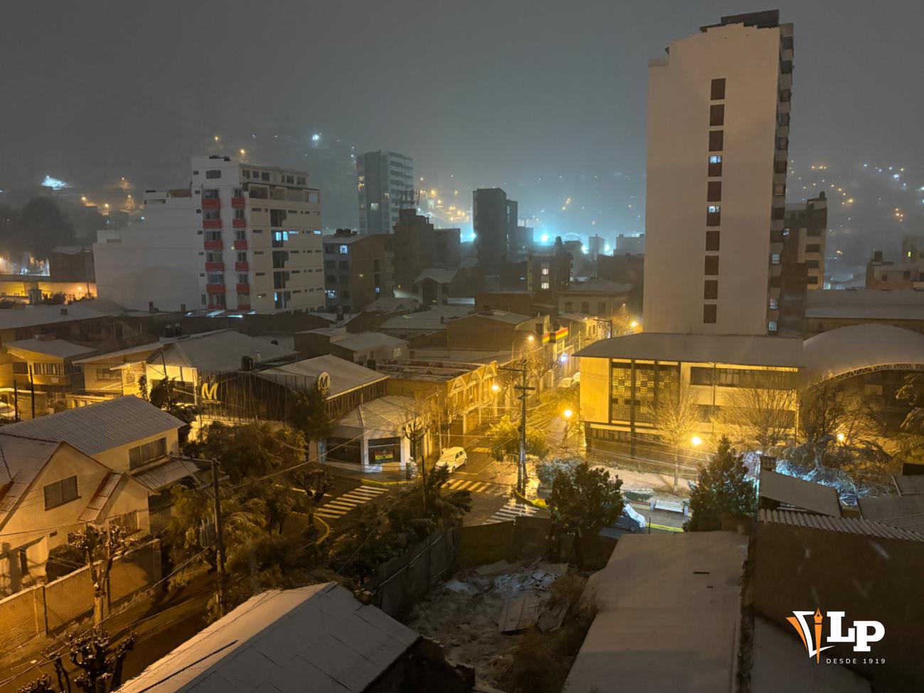 Nevada en Oruro