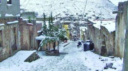 neveda en Potosí