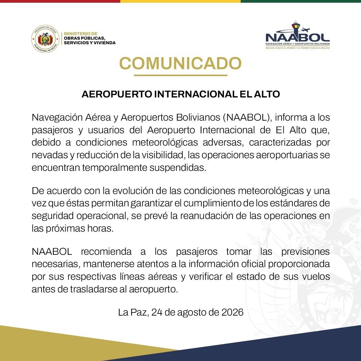 comunicado
