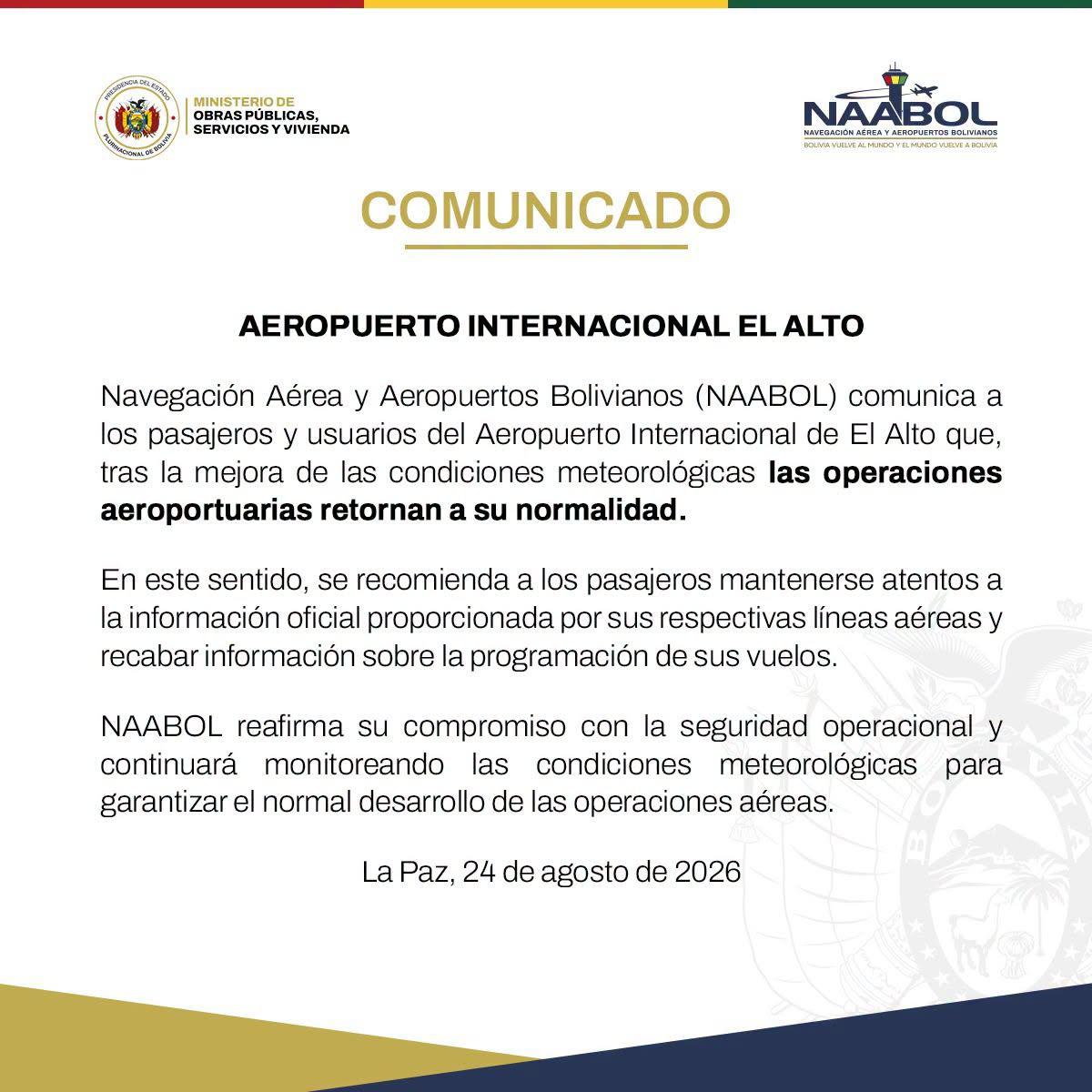 comunicado