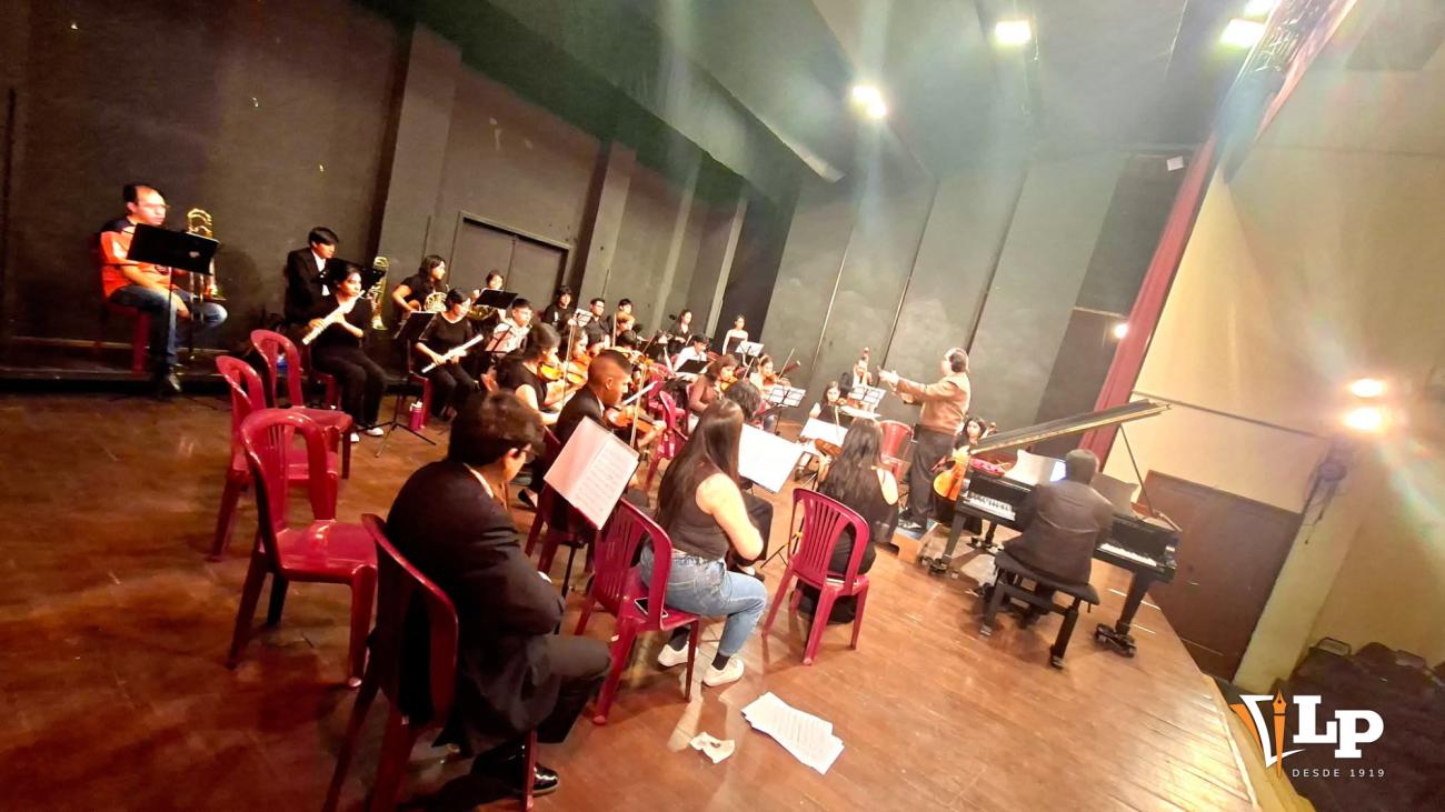 Ensayo general del Concierto para Piano y Orquesta No.1 Op.28