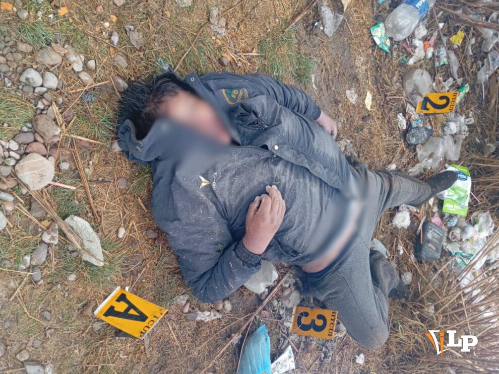 Hallazgo de cadáver en Challapampita