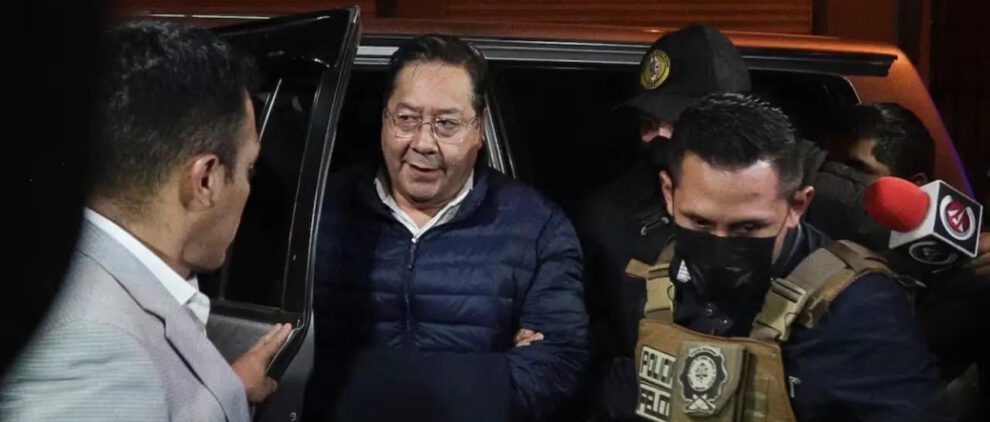 El expresidente Luis Arce,