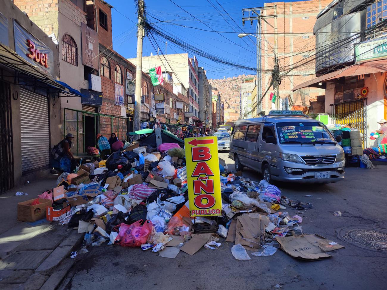 basura acumulada