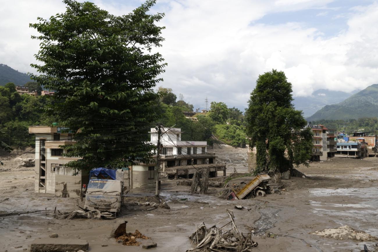 El Gobierno de Nepal declaró zona de desastre durante tres meses