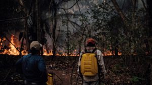 incendio en Bolivia