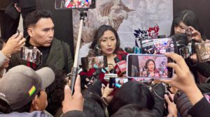 la  gerente Karina J. Pérez Vera