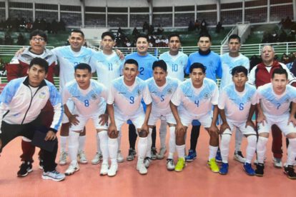 Torneo nacional de futsal, Oruro frente a Chuquisaca, Potosí contra Cochabamba, semifinales del certamen