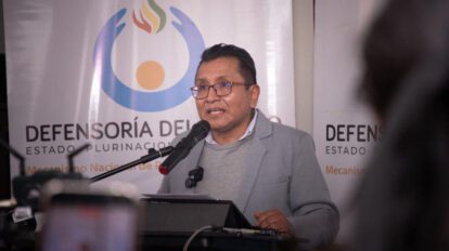 Defensor del Pueblo, Pedro Callisaya