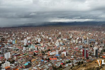 panorámica de la ciudad de Oruro