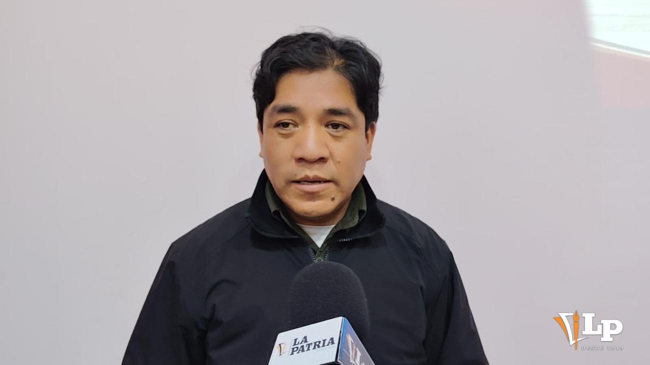 Edzon Copa, secretario departamental de Obras Públicas