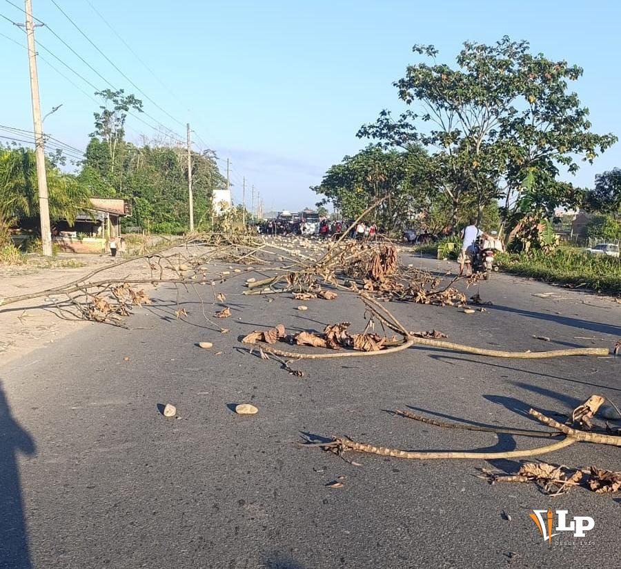 Bloqueo en carretera