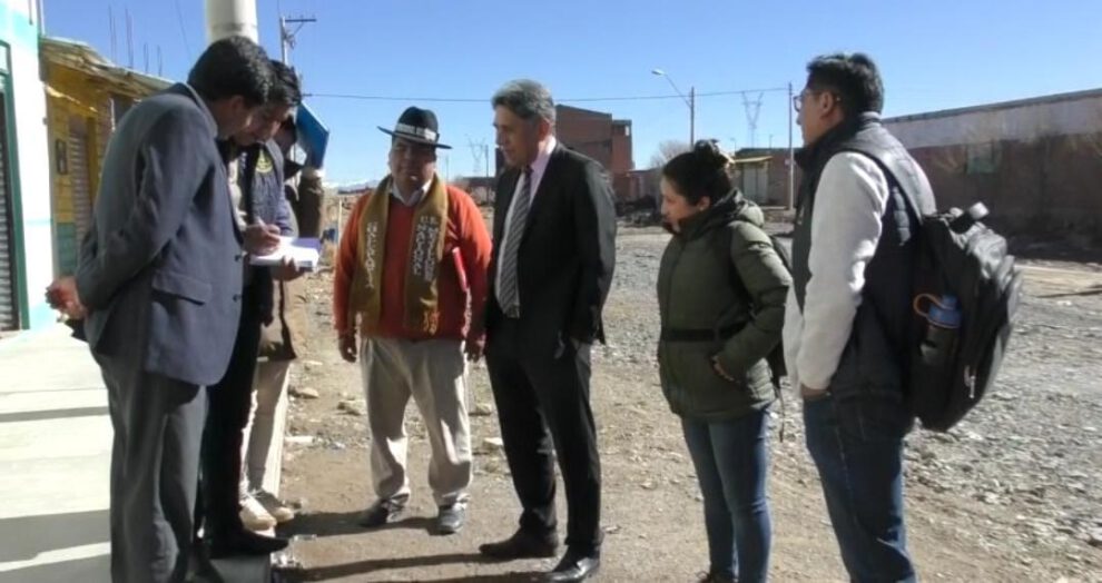 Autoridades en salud y del municipio