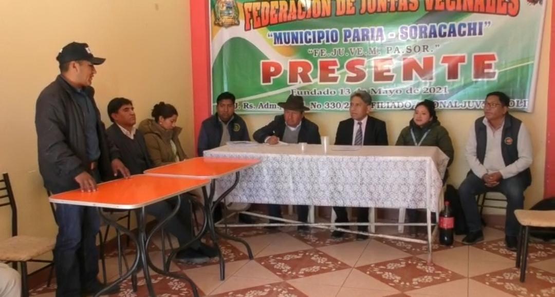 Autoridades en salud y municipales