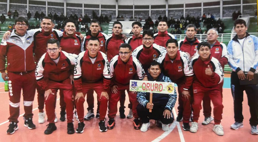 Torneo nacional de futsal Mayores, Chuquisaca vs. Oruro, Coliseo Jorge Revilla de Sucre