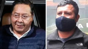 El expresidente y el exmilitar Covarrubias.