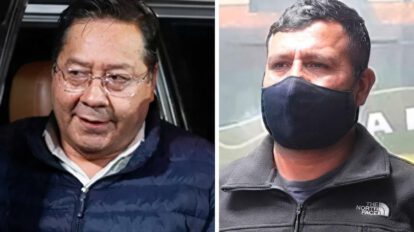 El expresidente y el exmilitar Covarrubias.