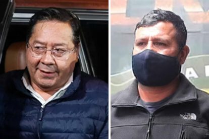 El expresidente y el exmilitar Covarrubias.