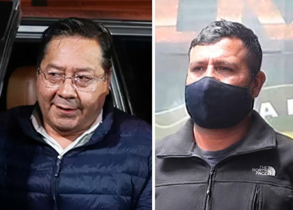 El expresidente y el exmilitar Covarrubias.