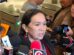 La jefa de bancada de Libre en conferencia de prensa