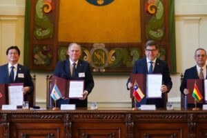 Autoridades de Chile, Argentina, Bolivia y Perú