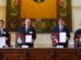 Autoridades de Chile, Argentina, Bolivia y Perú