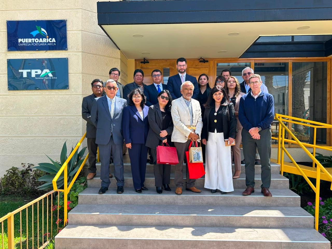 viaje de empresarios orureños a Arica