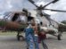 Helicóptero del Ejército de Nepal rescata personas