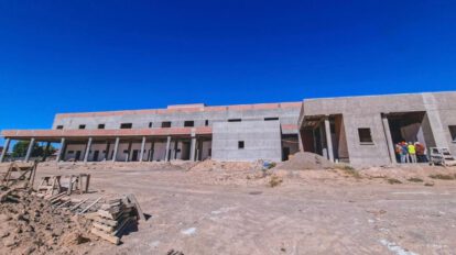 Construcción del Hospital Isaías