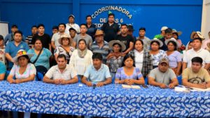 Grupo de personas denominadas evistas